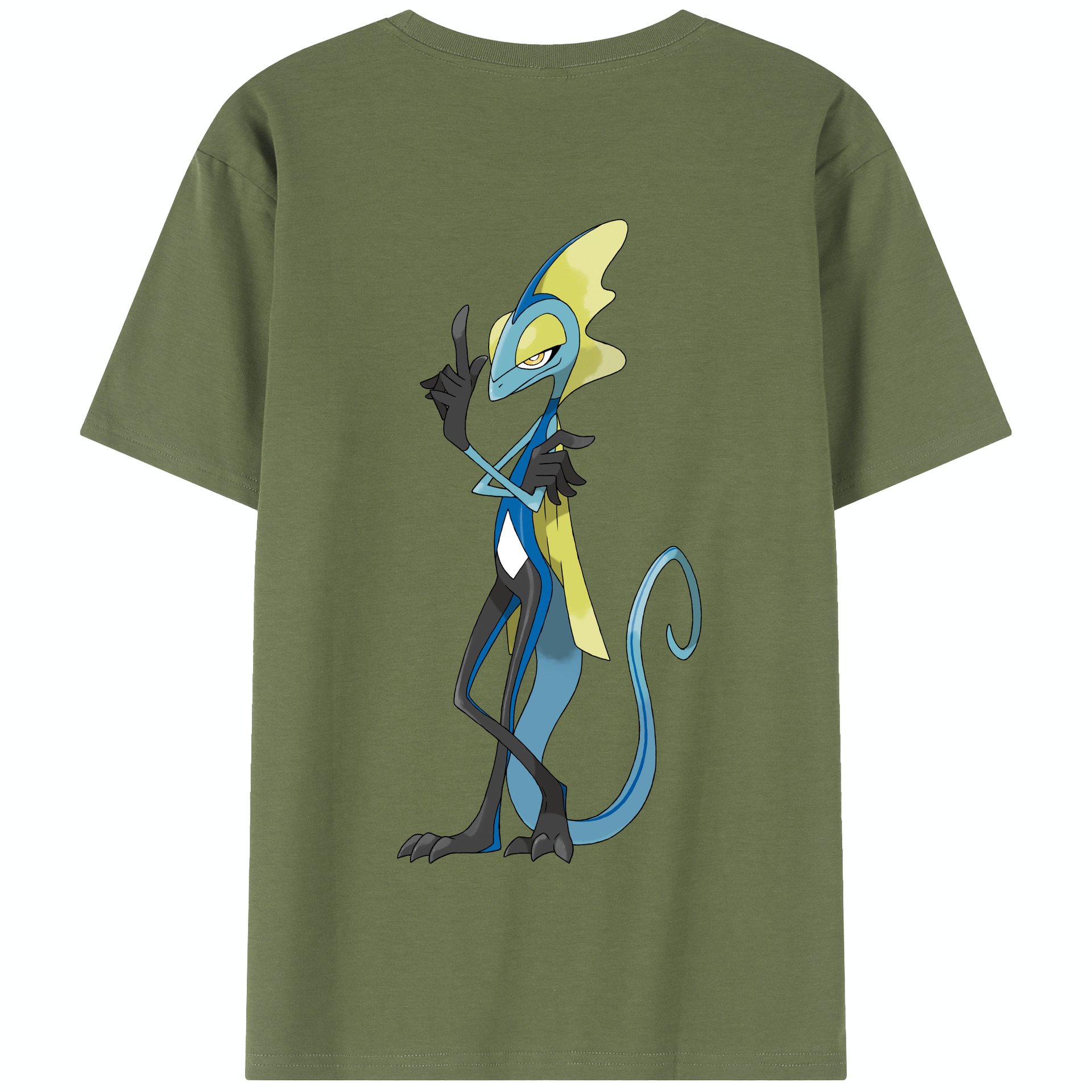 （画像用） ポケットモンスター Pokémon 綿100％半袖Tシャツ（背面プリント）